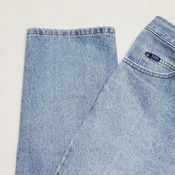 VINTAGE Lee Light Wash Cropped High Rise Jeans - Picture 7 of 12